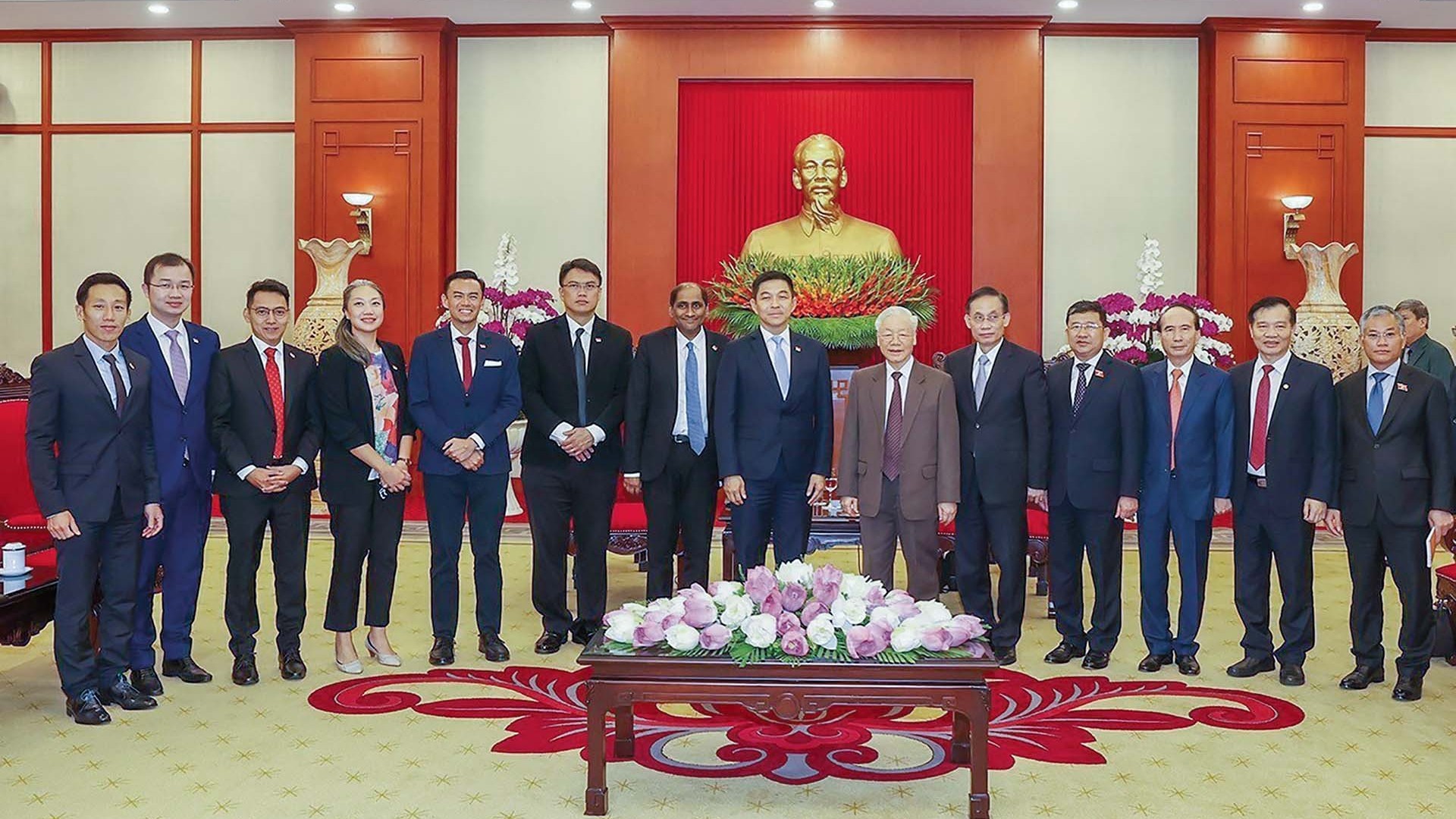 Phát triển hợp tác trên kênh Đảng, mở ra cơ hội thúc đẩy quan hệ thực chất quan hệ Việt Nam-Singapore
