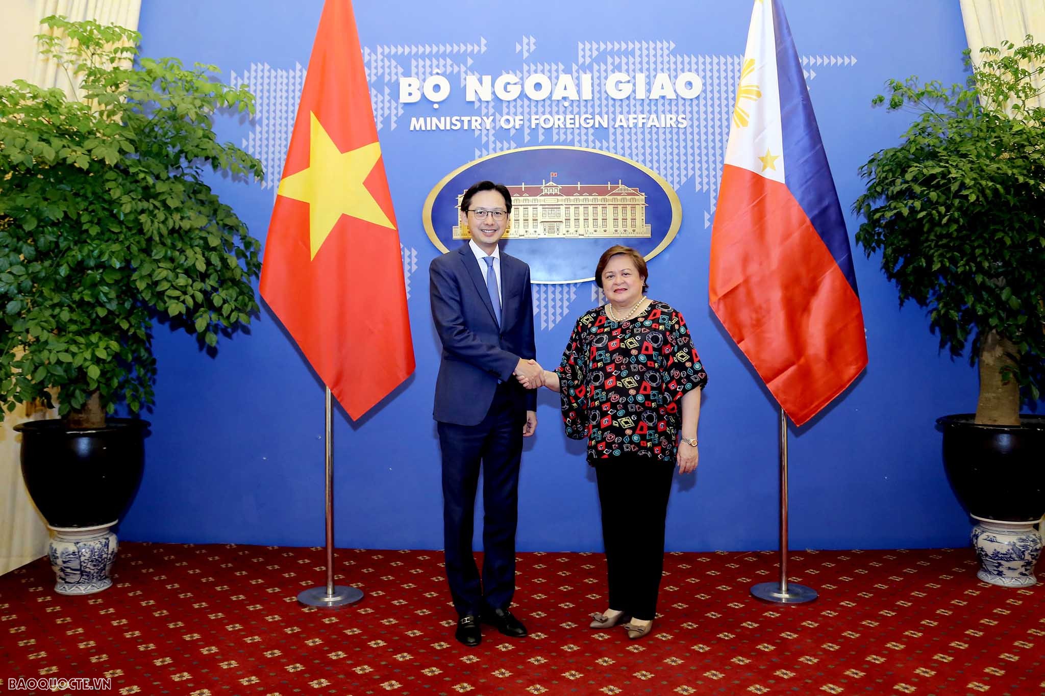 Việt Nam   Philippines họp SOM Uỷ ban Hỗn hợp và Tham khảo Chính trị cấp Thứ trưởng
