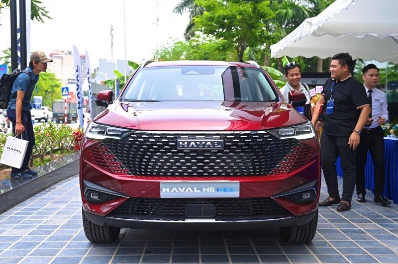 Động cơ Haval H6 nhỉn hơn các đối thủ.