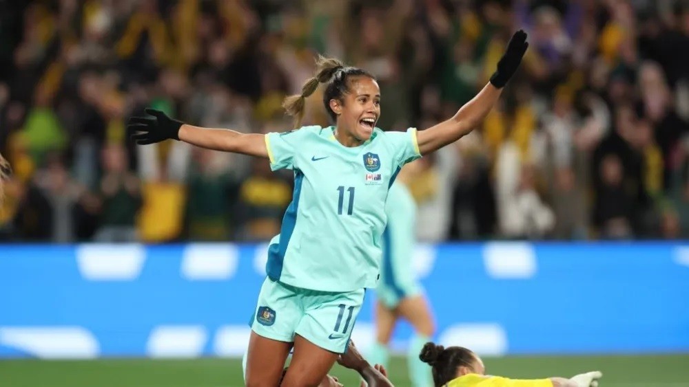 Tài năng đội tuyển nữ Australia Mary Fowler tỏa sáng tại World Cup nữ 2023. (Nguồn: Getty Images)