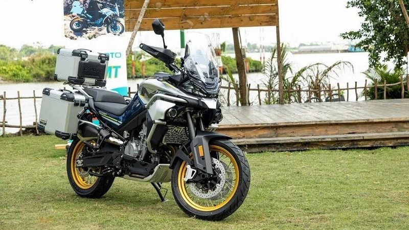 Cận cảnh CFMoto 800MT Touring vừa ra mắt tại Việt Nam, giá bán 255 triệu đồng