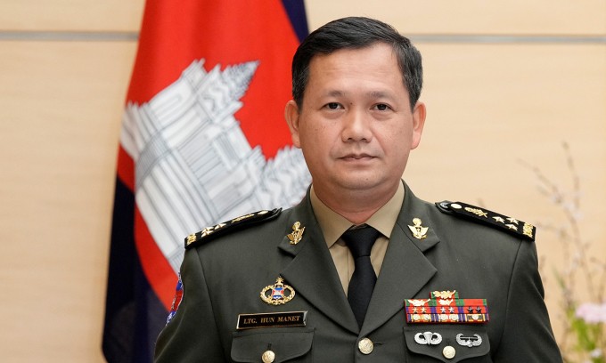 Ông Hun Manet - người sẽ nắm giữ vị trí lãnh đạo Campuchia trong 5 năm tới. (Nguồn: Reuters)