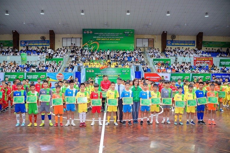 Bế mạc Vòng chung kết Giải bóng đá Nhi đồng (U11) toàn quốc