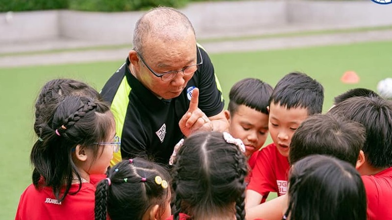HLV Park Hang Seo mở học viện bóng đá, giảng dạy theo bộ giáo trình đạt tiêu chuẩn quốc tế