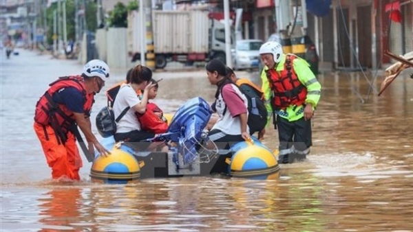 Message of sympathy extended to China over flood losses