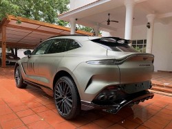 Cận cảnh siêu SUV Aston Martin DBX 707 của ông Đặng Lê Nguyên Vũ, giá gần 22 tỷ đồng