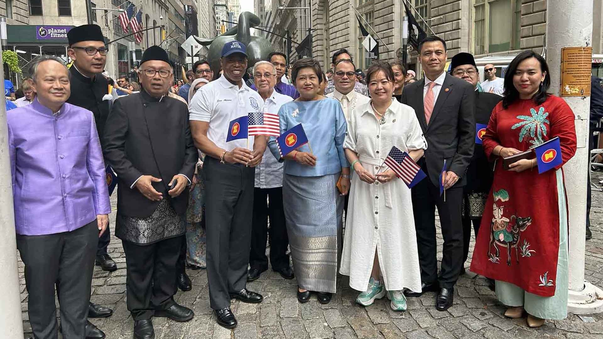 Long trọng Lễ thượng cờ ASEAN tại thành phố New York, Mỹ