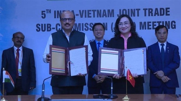 Vietnam-India Joint Sub-Commission on Trade convenes 5th meeting