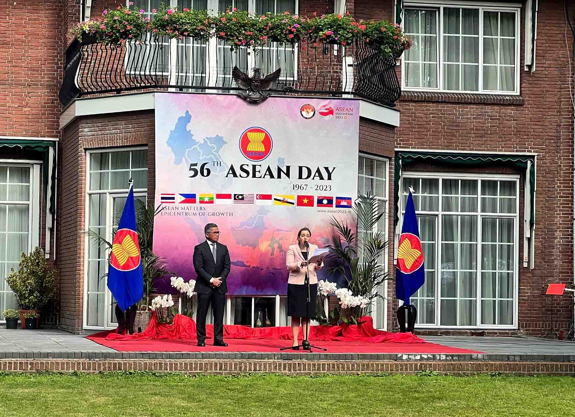 Kỷ niệm 56 năm ngày thành lập ASEAN tại Hà Lan
