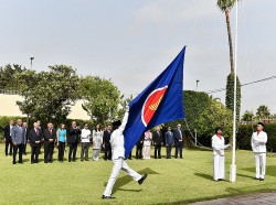 Trang nghiêm Lễ thượng cờ ASEAN tại Morocco