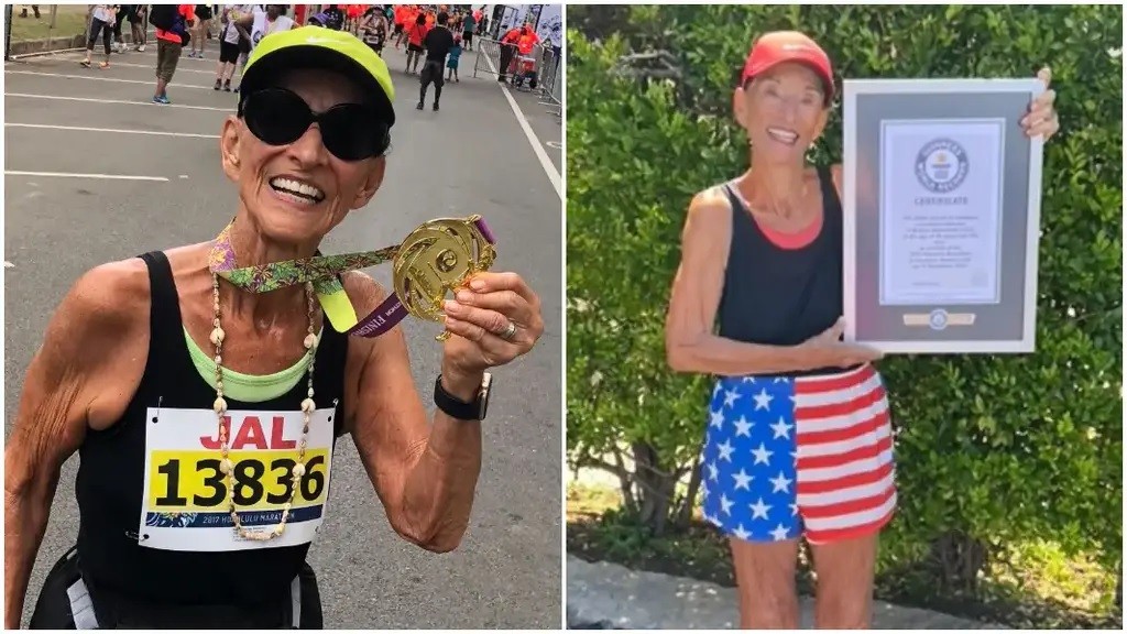 Mỹ: Cụ bà 92 tuổi lập kỷ lục người cao tuổi nhất hành tinh hoàn thành chạy marathon 42,1 km