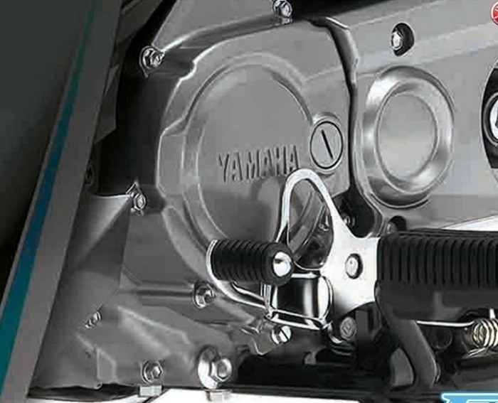 Yamaha Finn trang bị động cơ 115cc, xi lanh đơn, SOHC.
