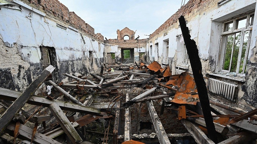 (08.11) Vừa qua, Ukraine cũng đã triển khai đợt sơ tán bắt buộc đối với công dân ở vùng Kupyansk, Kharkov. (Nguồn: CNN)