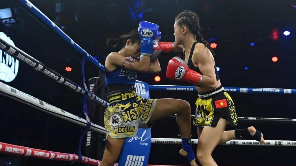 Nữ võ sĩ Huỳnh Hà Hữu Hiếu đứng đầu bảng xếp hạng Muay WBC thế giới hạng cân tối thiểu