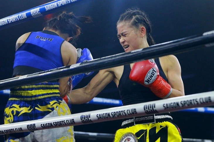 Nữ võ sĩ Huỳnh Hà Hữu Hiếu bảng xếp hạng Muay WBC thế giới hạng cân tối thiểu