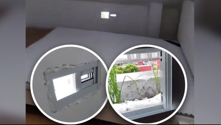 Trung Quốc: Căn phòng siêu nhỏ có cửa sổ chỉ bằng bàn tay gây sốt cõi mạng