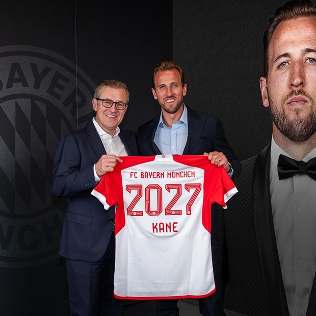 Kane ký hợp đồng với Bayern đến 30/6/2027. (Nguồn: BayernFC)