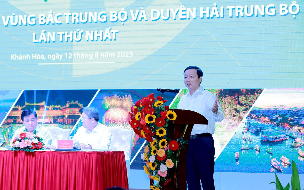 Phó Thủ tướng Trần Hồng Hà: Cần thể hiện tư duy phát triển, khai thác hiệu quả, sử dụng bền vững nguồn lực của vùng