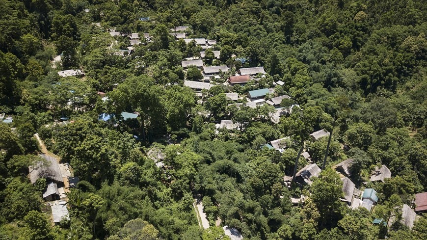 Sung village in Cao Son commune, Da Bac district, Hoa Binh province. (Photo: VNA)