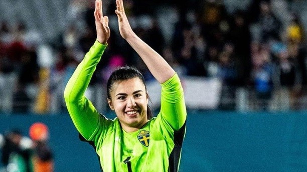 World Cup nữ 2023: Tài sắc vẹn toàn của thủ môn đội tuyển nữ Thụy Điển Zecira Musovic