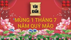 Văn khấn ngày mùng 1 tháng 7 Âm lịch năm Quý Mão, bài cúng gia tiên và thần linh chuẩn nhất theo truyền thống Việt Nam