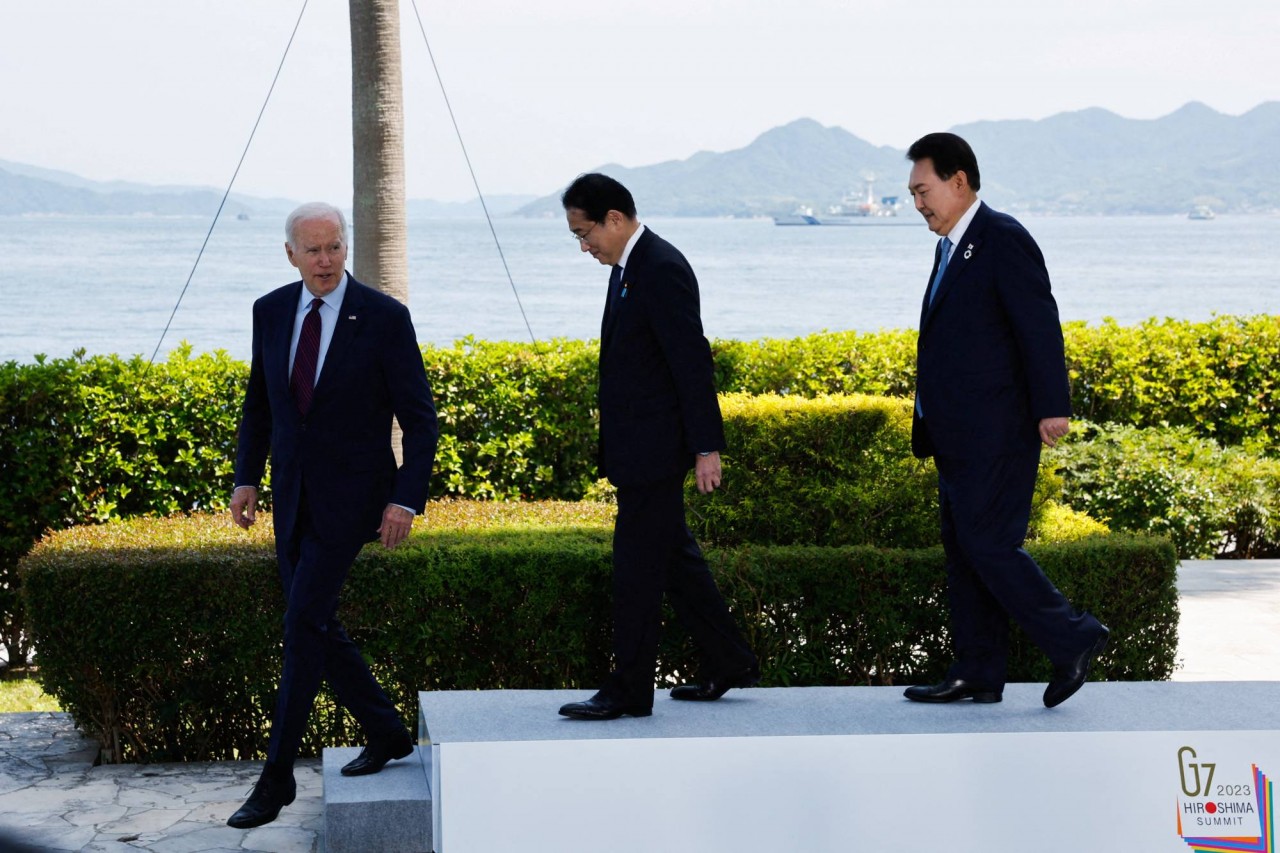 Thượng đỉnh Mỹ-Nhật-Hàn: Sự hợp nhất của hai liên minh tầm cỡ, định hình một khuôn khổ không thể đảo ngược. (Nguồn: Reuters)