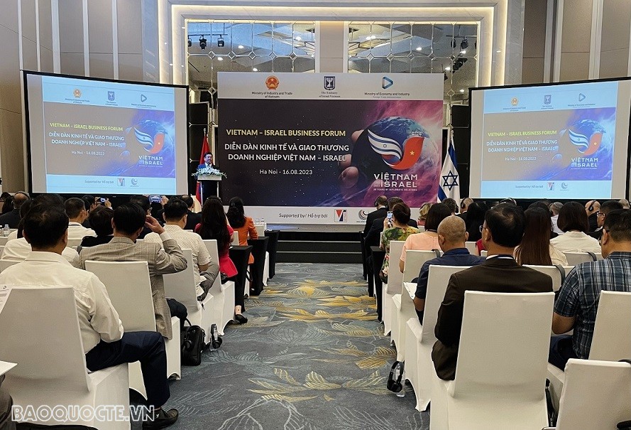 Diễn đàn Kinh tế và kết nối giao thương doanh nghiệp Việt Nam – Israel.