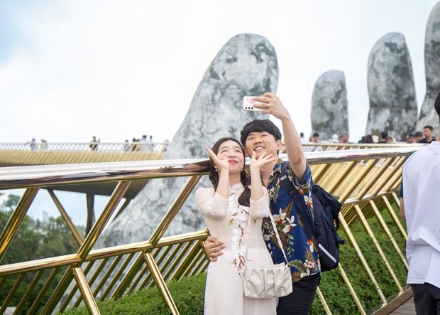 Celebrating fifth anniversary of Golden Bridge, a modern, man-made world wonder  | Travel | Vietnam+ (VietnamPlus)
