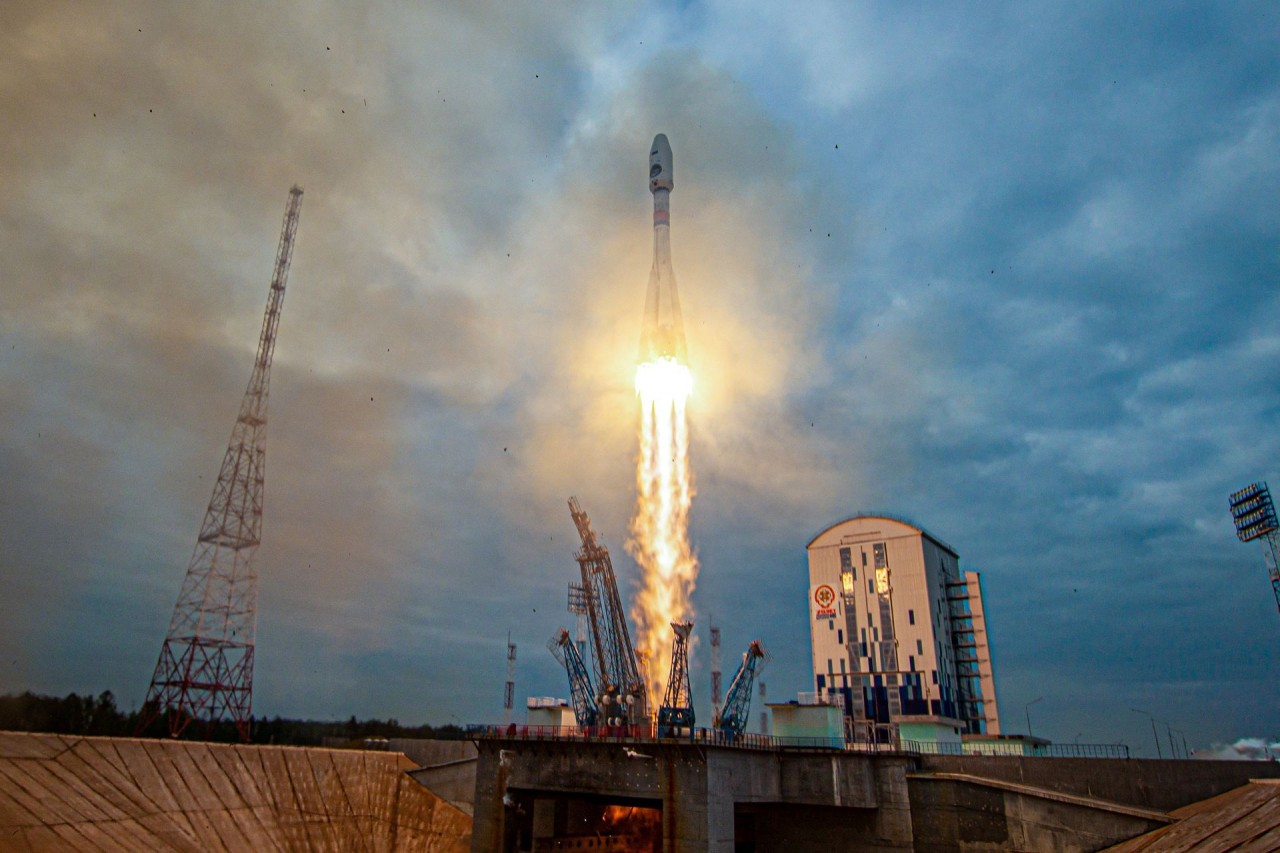 (08.17) Vụ phóng tàu đổ bộ Luna-25 của Nga ngày 11/8. (Nguồn: Roscosmos)