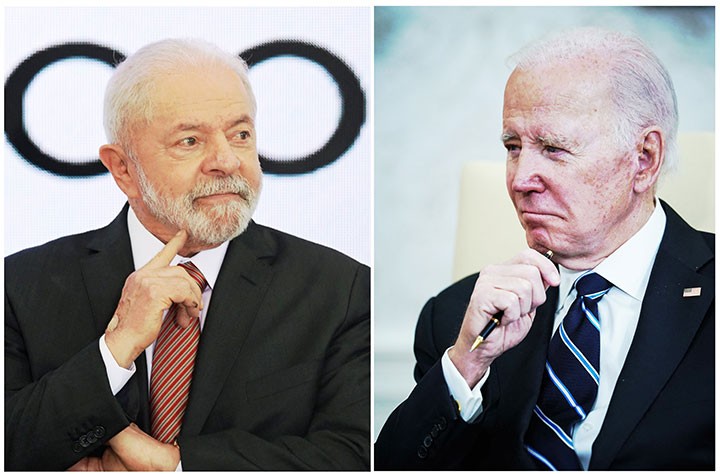 Tổng thống Brazil Luiz Inácio Lula da Silva ngày 16/8 đã điện đàm với người đồng cấp Mỹ Joe Biden. (Nguồn: Getty)
