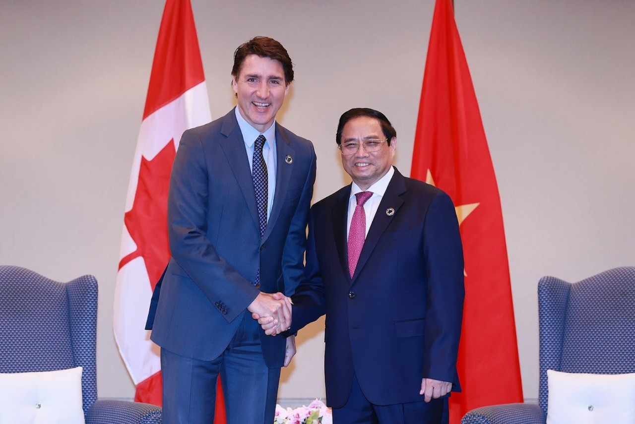 Thủ tướng Phạm Minh Chính và Thủ tướng Canada tại G7 mở rộng