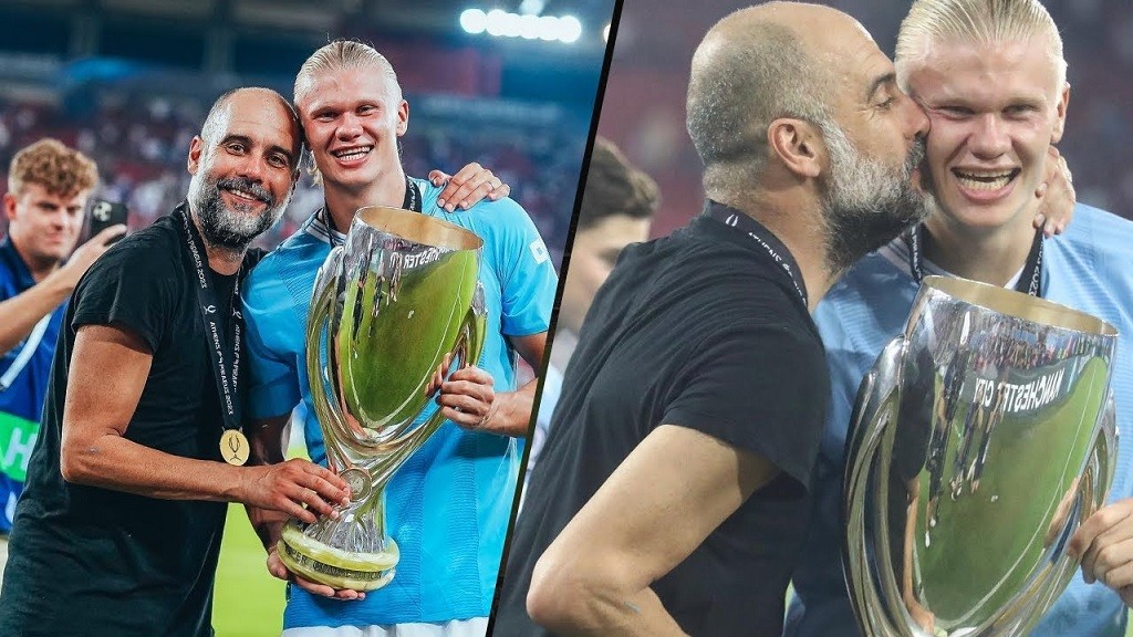 Thành tích của HLV Pep Guardiola sau khi cùng Man City nhận Siêu cúp châu Âu 2023