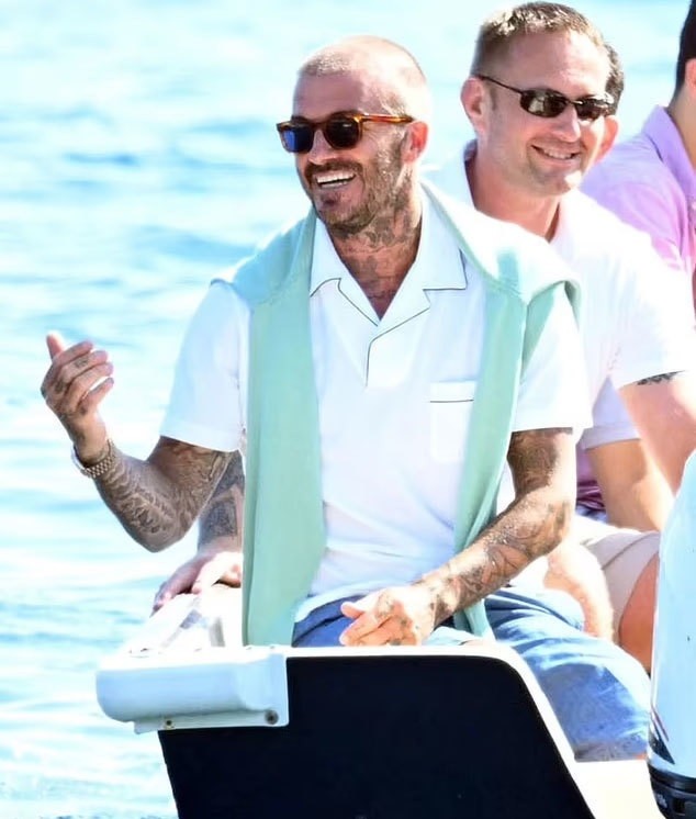 Gia đình cựu danh thủ David Beckham ăn tối cùng những người bạn mừng Inter Miami vào chung kết Leagues Cup 2023