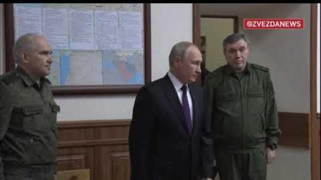 Tổng thống Nga Putin thăm sở chỉ huy chiến dịch của Nga ở Rostov-on-Don.