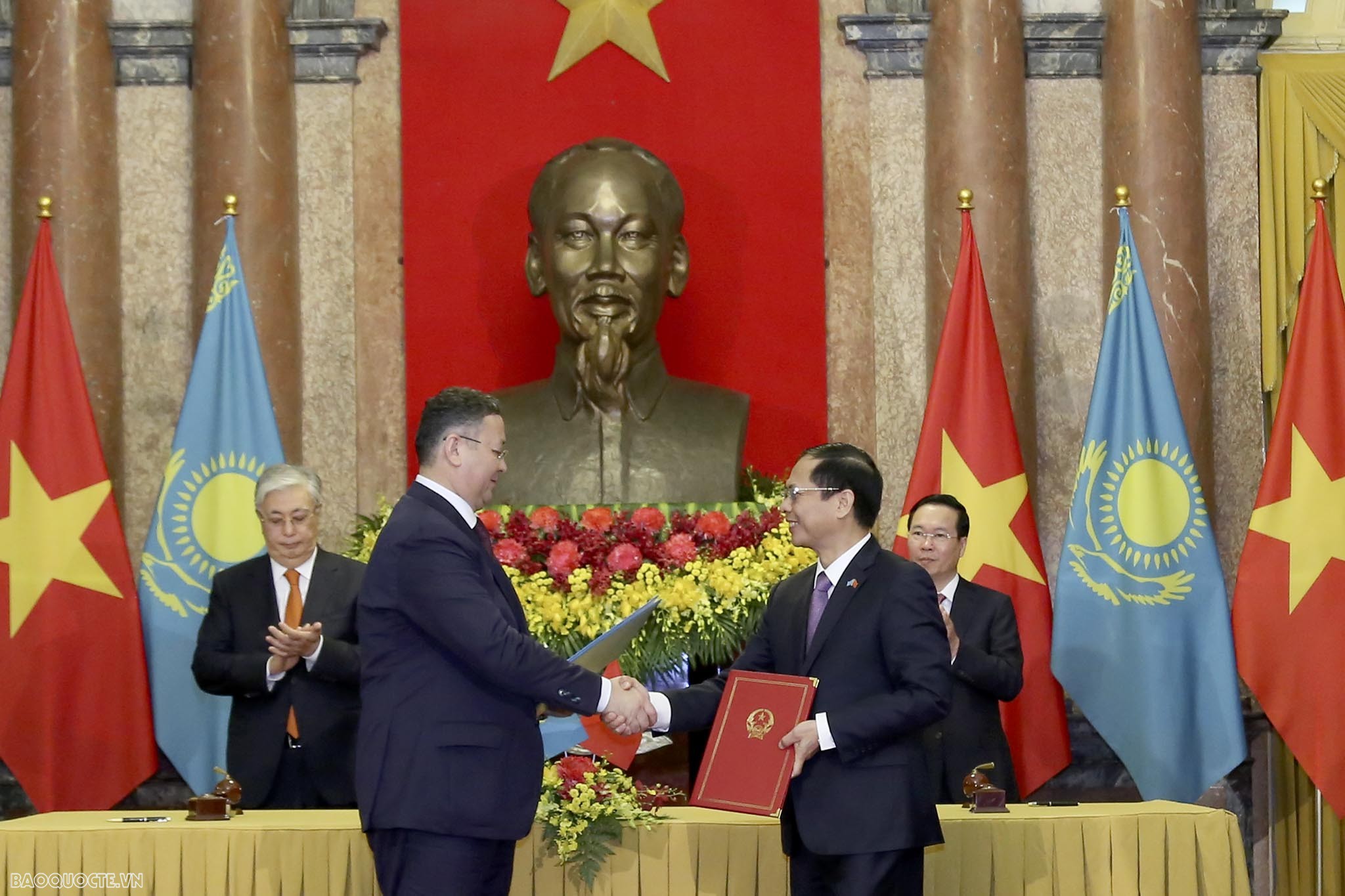 Official welcome ceremony held for Kazakh President Kassym   Jomart Tokayev