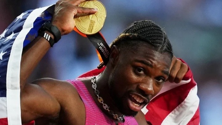 Noah Lyles trở thành VĐV điền kinh chạy nhanh nhất thế giới cự ly 100m