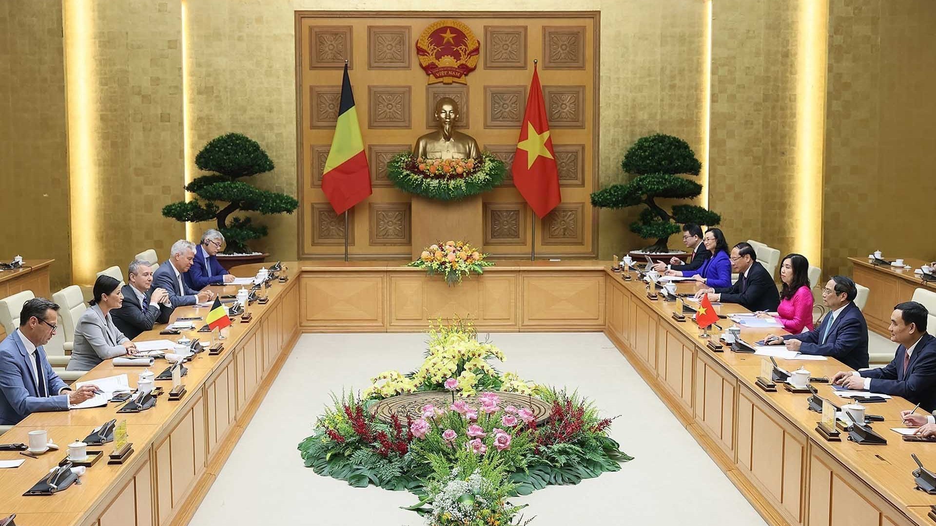 Việt Nam-Vương quốc Bỉ: Phấn đấu đưa kim ngạch thương mại sớm đạt 7 tỷ USD