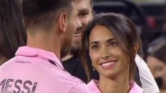 Inter Miami vô địch  Leagues Cup 2023, ánh mắt vợ Messi nhìn chồng đầy tự hào