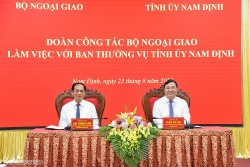 Bộ Ngoại giao phối hợp với tỉnh Nam Định triển khai công tác đối ngoại và ngoại giao phục vụ phát triển kinh tế - xã hội