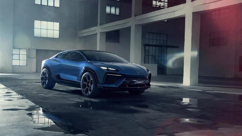 Cận cảnh siêu xe điện Lamborghini Lanzador vừa ra mắt