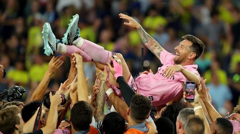 Truyền thông Mỹ ca ngợi màn trình diễn xuất sắc của Lionel Messi trong màu áo CLB Inter Miami
