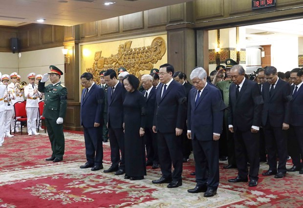 State-level funeral held for late Deputy PM Thanh