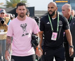 Inter Miami: Tìm hiểu danh tính vệ sĩ riêng của Lionel Messi