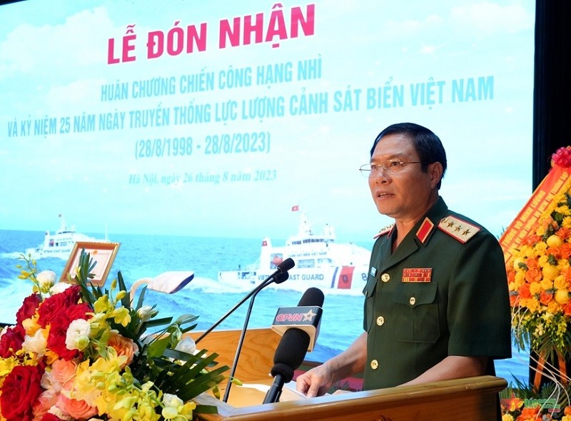 Cảnh sát biển Việt Nam được trao Huân chương Chiến công hạng Nhì