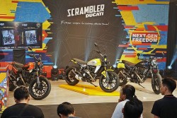 Cận cảnh Ducati Scrambler 2023 ra mắt tại TP Hồ Chí Minh, giá từ 379 triệu đồng