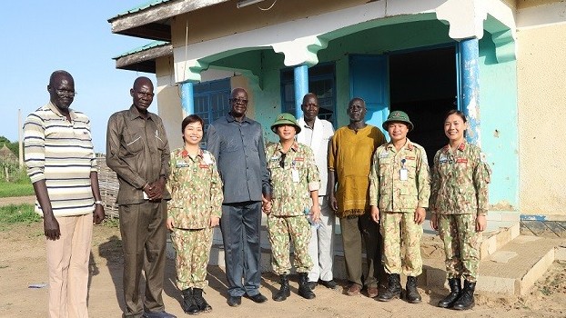 Đội Công binh Việt Nam được chào đón tại Abyei