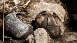 Peru: Phát hiện ngôi mộ cổ của một giáo sĩ cùng nhiều đồ cúng gốm sứ