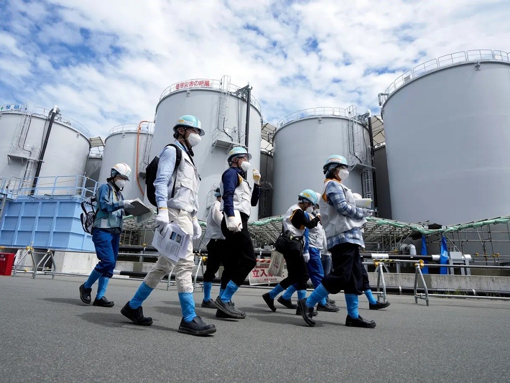 (08.28) Các doanh nghiệp Nhật Bản đã phải đối mặt nhiều cuộc gọi quấy rối tại Trung Quốc sau quyết định xả thải tại nhà máy Fukushima. (Nguồn: EPE-EPA)