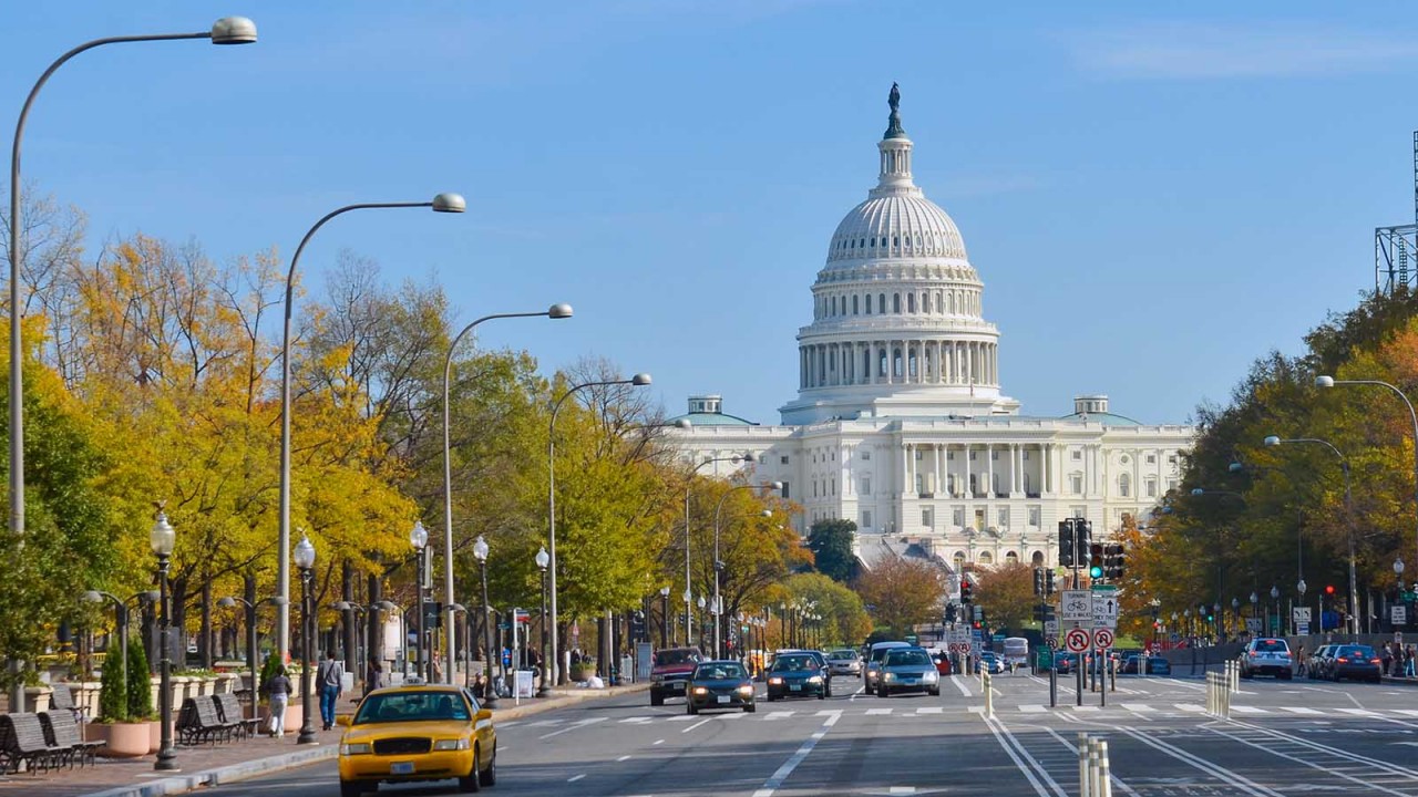 (08.28) Thủ đô Washington (Mỹ) là nơi đặt trụ sở của hơn 200 CQDD và văn phòng của các TCQT. (Nguồn: Shutterstock)
