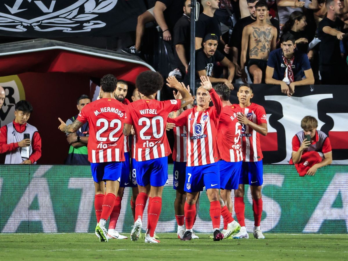 La Liga vòng 3: Atletico Madrid thắng 7-0 Vallecano, Memphis Depay chấn thương nghỉ thi đấu dài ngày